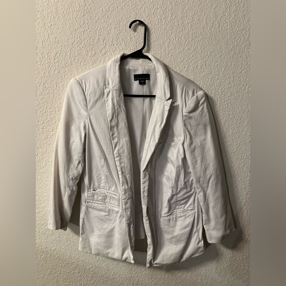 White blazer size 12